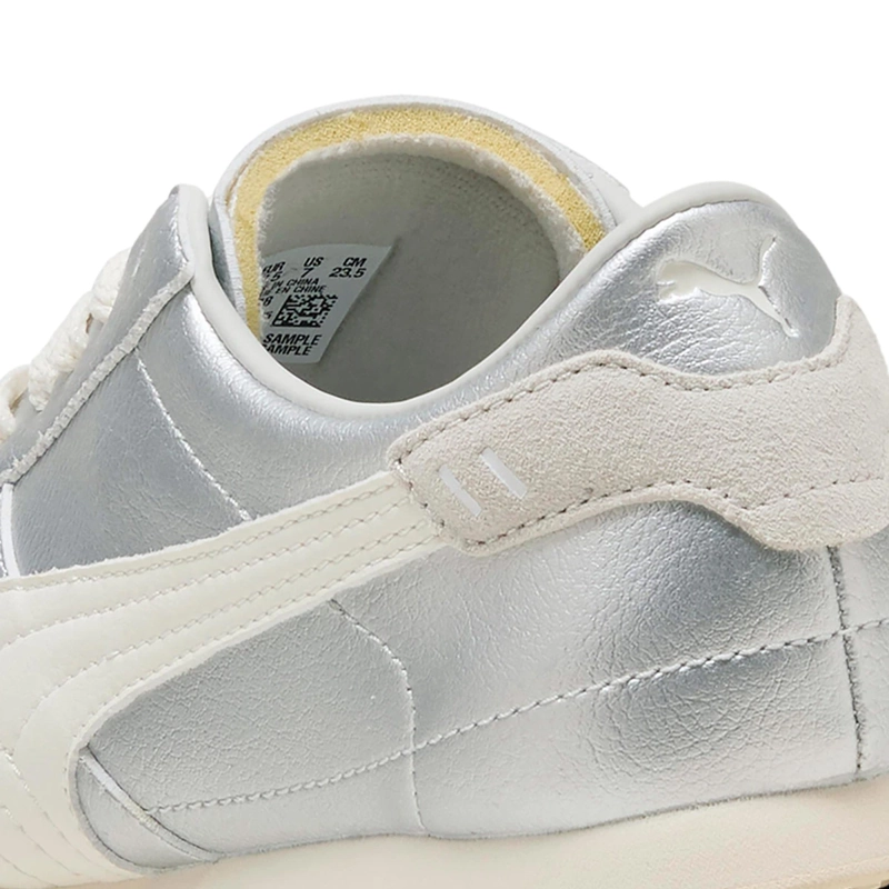 ZAPATILLAS MUJER PUMA CASUALES PLATEADO BELLA UT LEA - 6