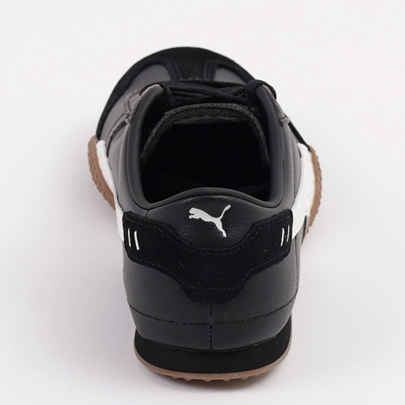 ZAPATILLAS MUJER PUMA CASUALES NEGRO BELLA UT LEA CUERO - 5