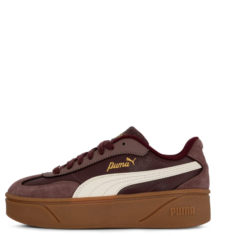 ZAPATILLAS MUJER PUMA URBANAS ROJO PUMA CLUB II ERA PLATFORM LUX