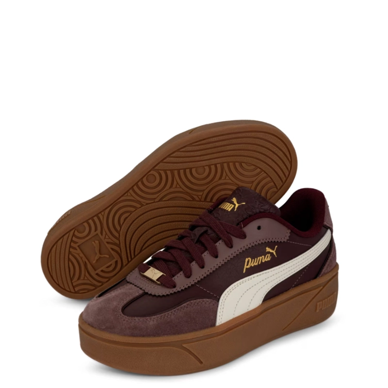 ZAPATILLAS MUJER PUMA URBANAS ROJO CLUB II ERA PLATFORM LUX - 3
