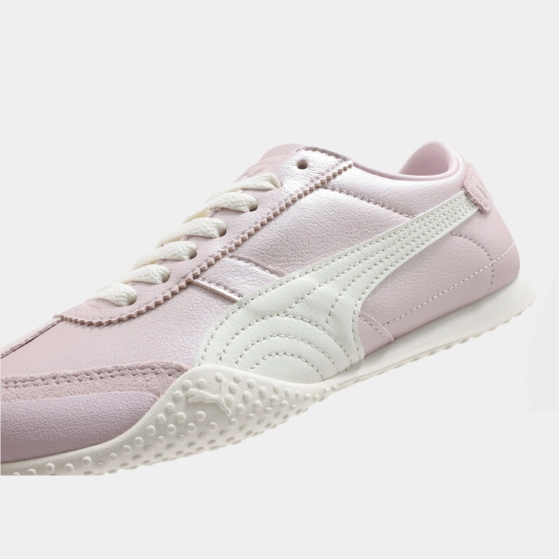 ZAPATILLAS MUJER PUMA URBANAS ROSADO BELLA UT LEA CUERO - 4