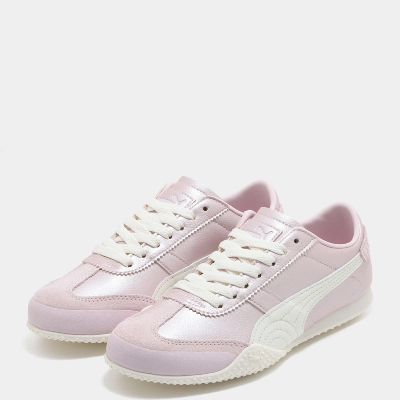 ZAPATILLAS MUJER PUMA URBANAS ROSADO BELLA UT LEA CUERO - 2