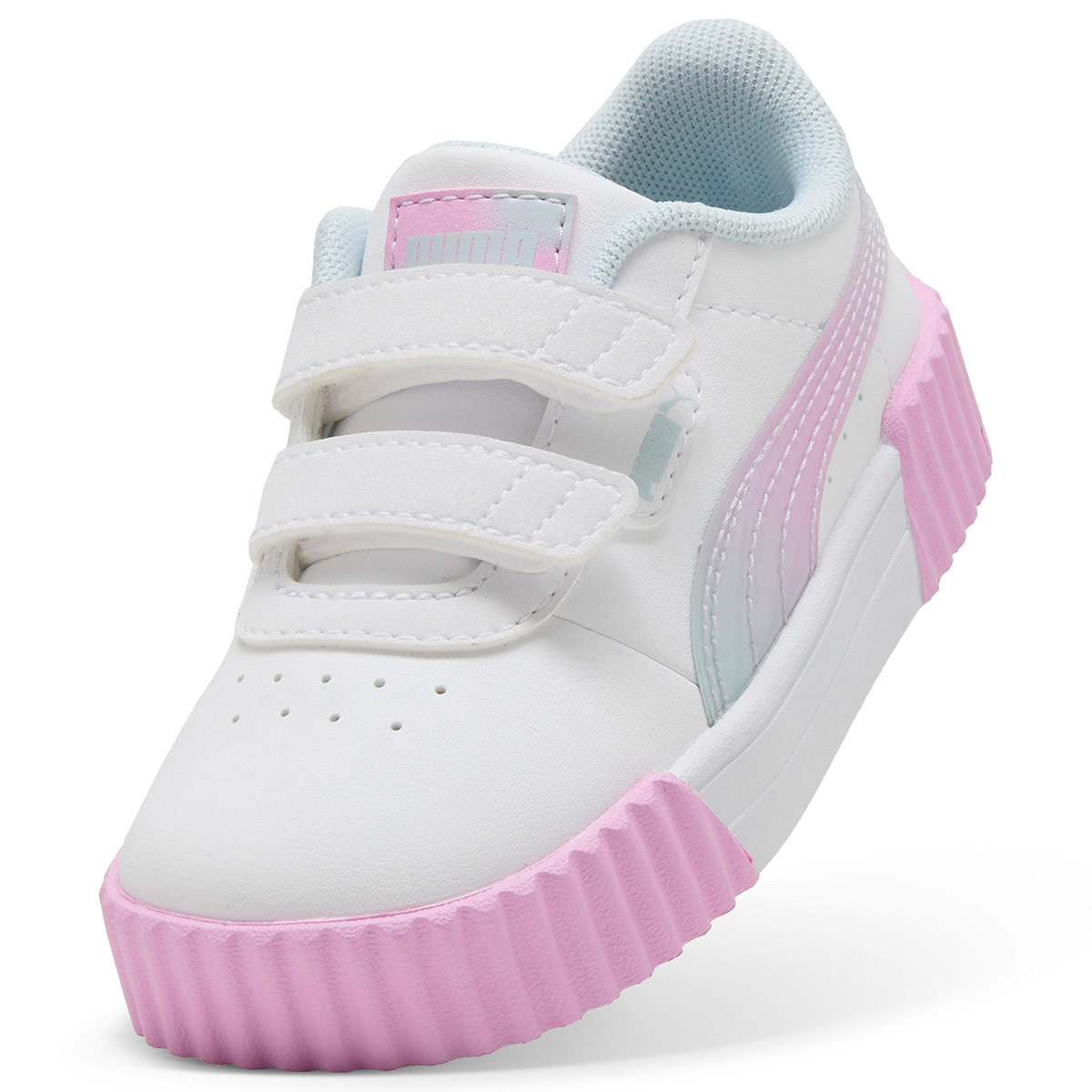 ZAPATILLAS NIÑO PUMA CASUALES BLANCO CARINA 3.0 FADED GLOW V CUERO - 6