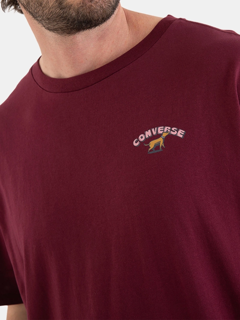 POLERA HOMBRE CONVERSE MANGA CORTA OVERSIZE MUSHROOM - 6