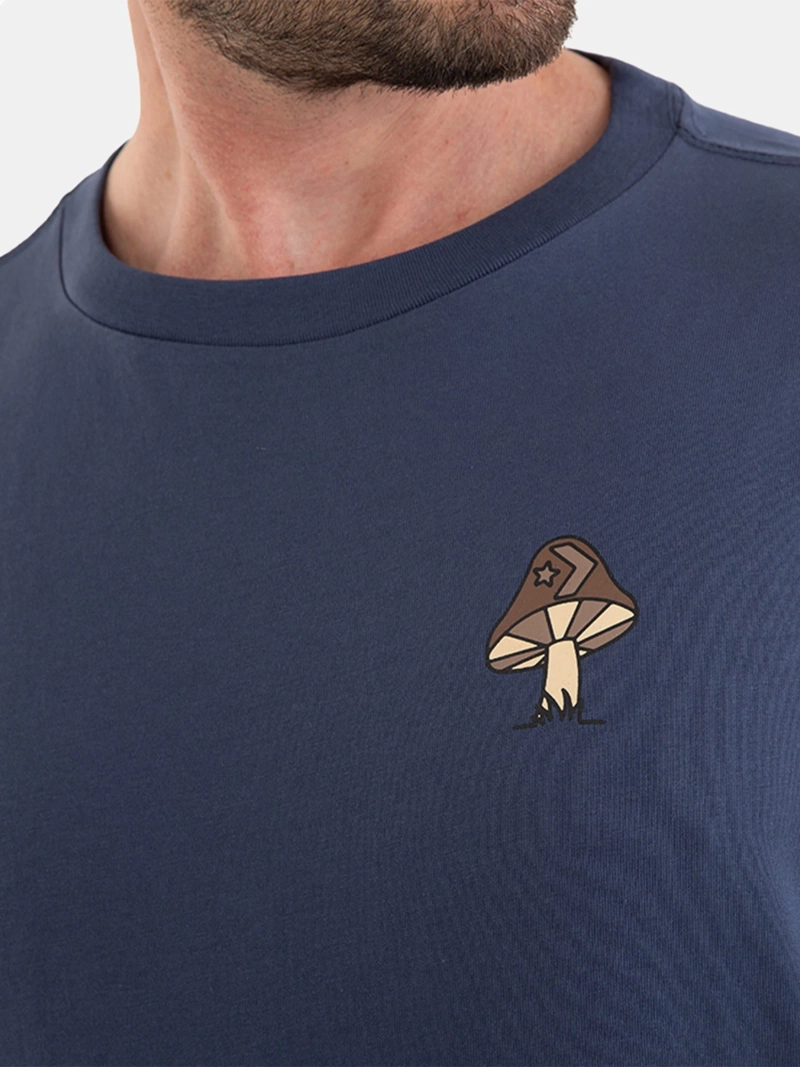 POLERA HOMBRE CONVERSE MANGA CORTA OVERSIZE MUSHROOM - 6