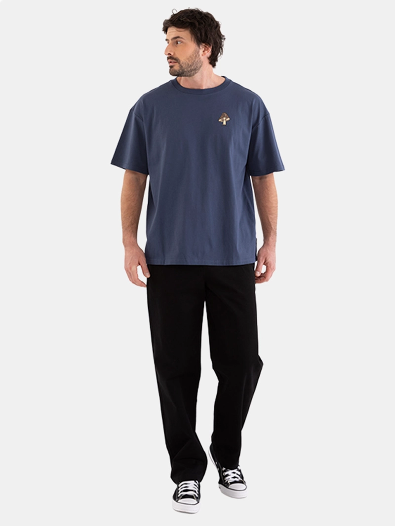 POLERA HOMBRE CONVERSE MANGA CORTA OVERSIZE MUSHROOM - 7