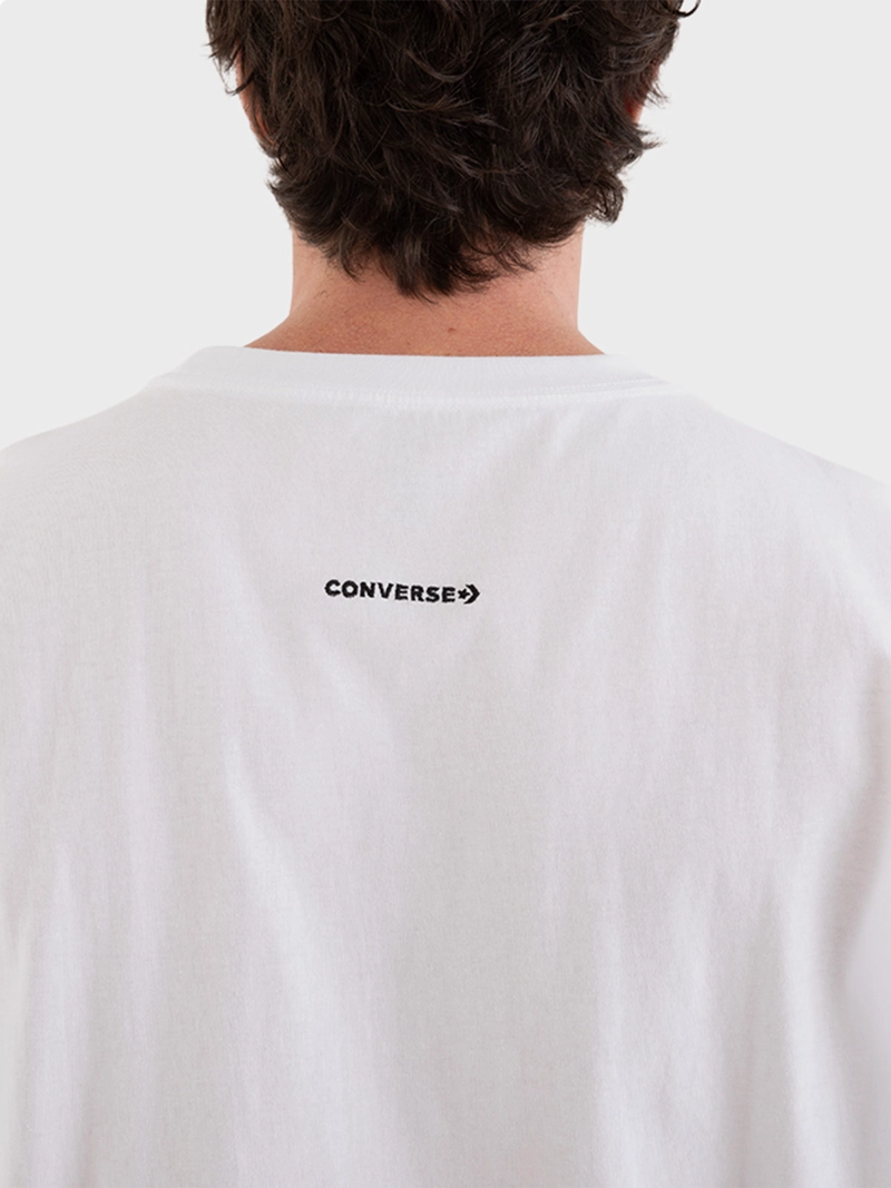 POLERA HOMBRE CONVERSE MANGA CORTA OVERSIZE MUSHROOM - 4