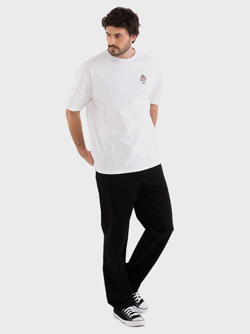 POLERA HOMBRE CONVERSE MANGA CORTA OVERSIZE MUSHROOM - 7