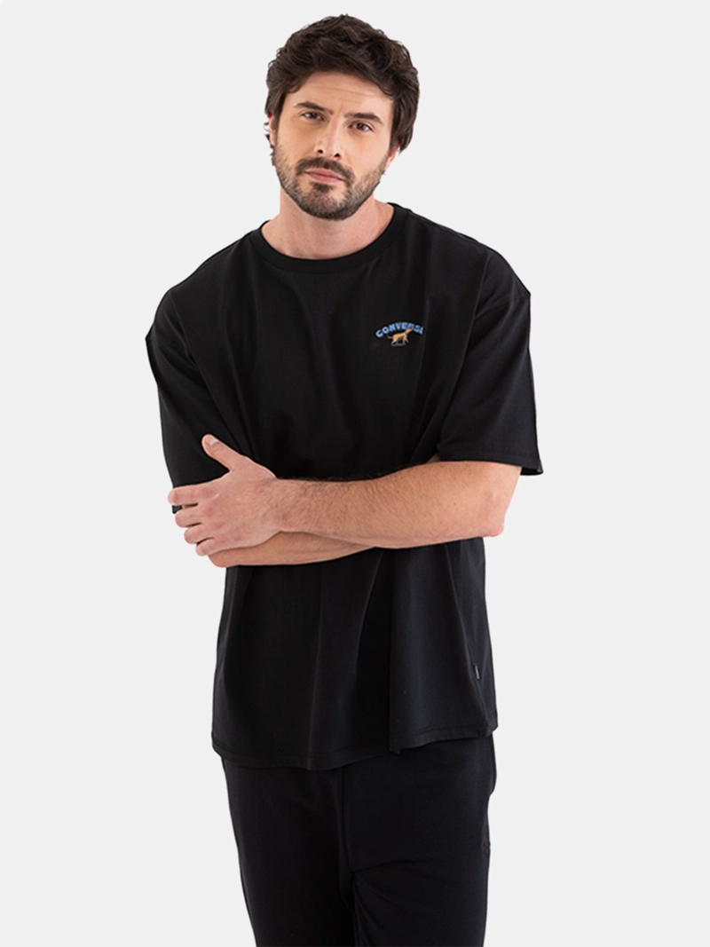 POLERA HOMBRE CONVERSE MANGA CORTA OVERSIZE RECREATION DEPT - 1