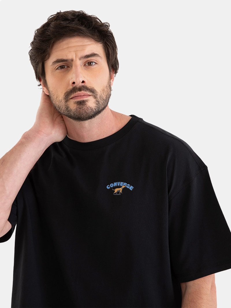 POLERA HOMBRE CONVERSE MANGA CORTA OVERSIZE RECREATION DEPT - 3