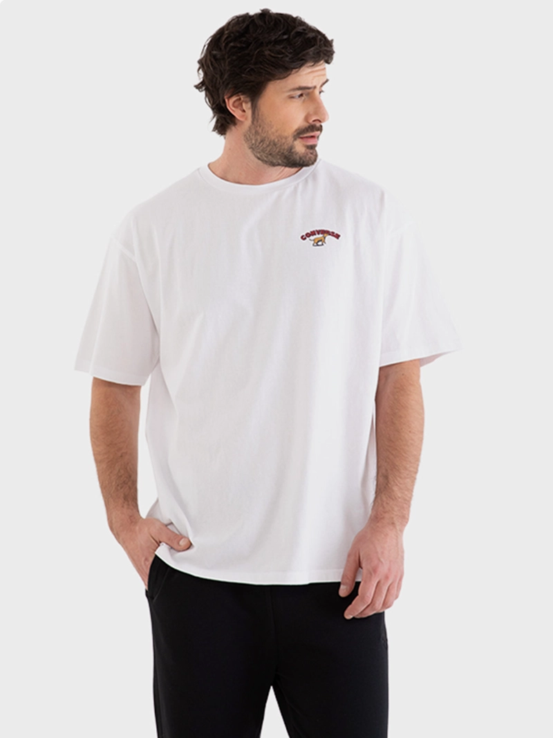 POLERA HOMBRE CONVERSE MANGA CORTA OVERSIZE RECREATION DEPT - 1