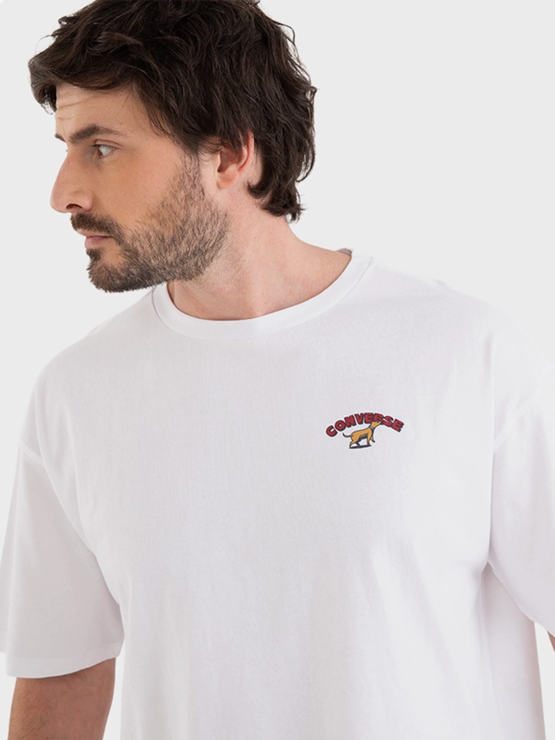 POLERA HOMBRE CONVERSE MANGA CORTA OVERSIZE RECREATION DEPT - 3