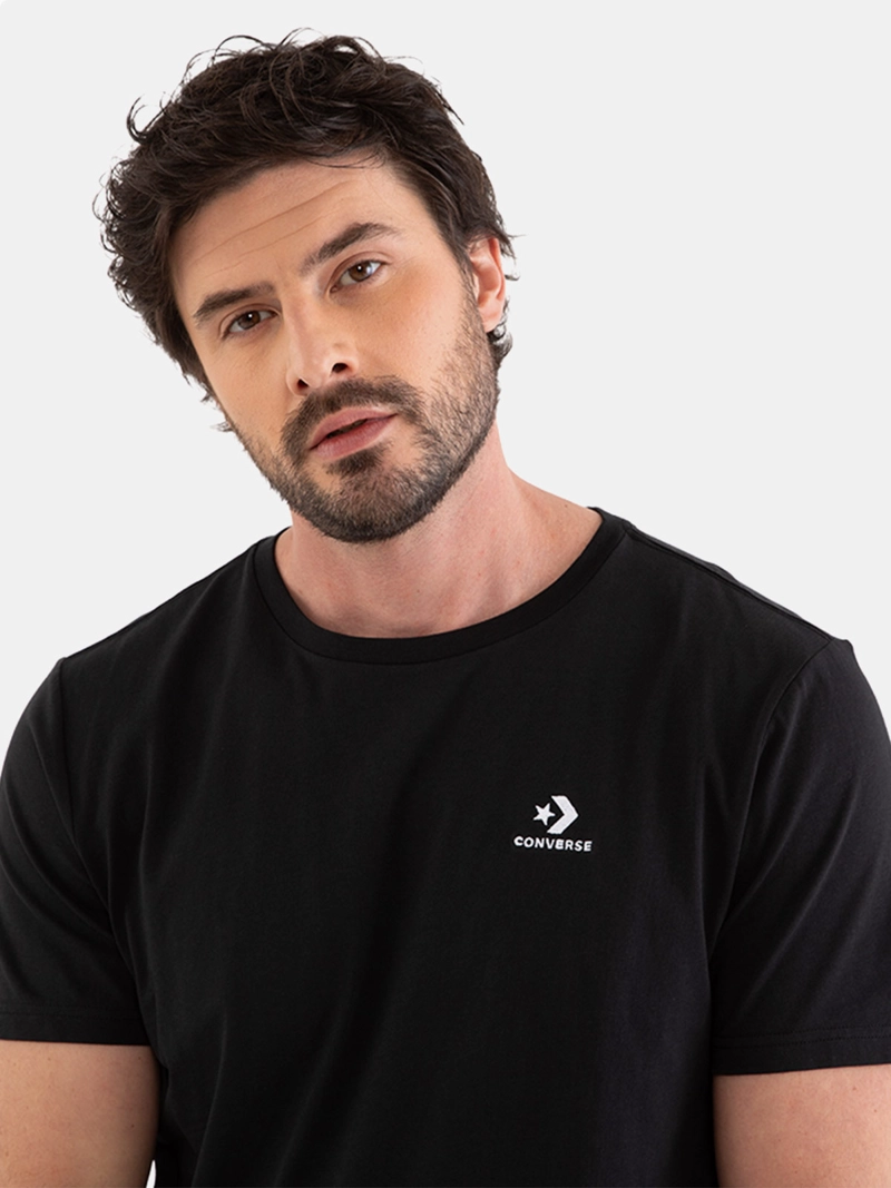 POLERA HOMBRE CONVERSE MANGA CORTA SMALL STAR CHEVRON - 3