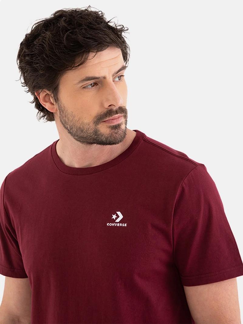 POLERA HOMBRE CONVERSE MANGA CORTA SMALL STAR CHEVRON - 3