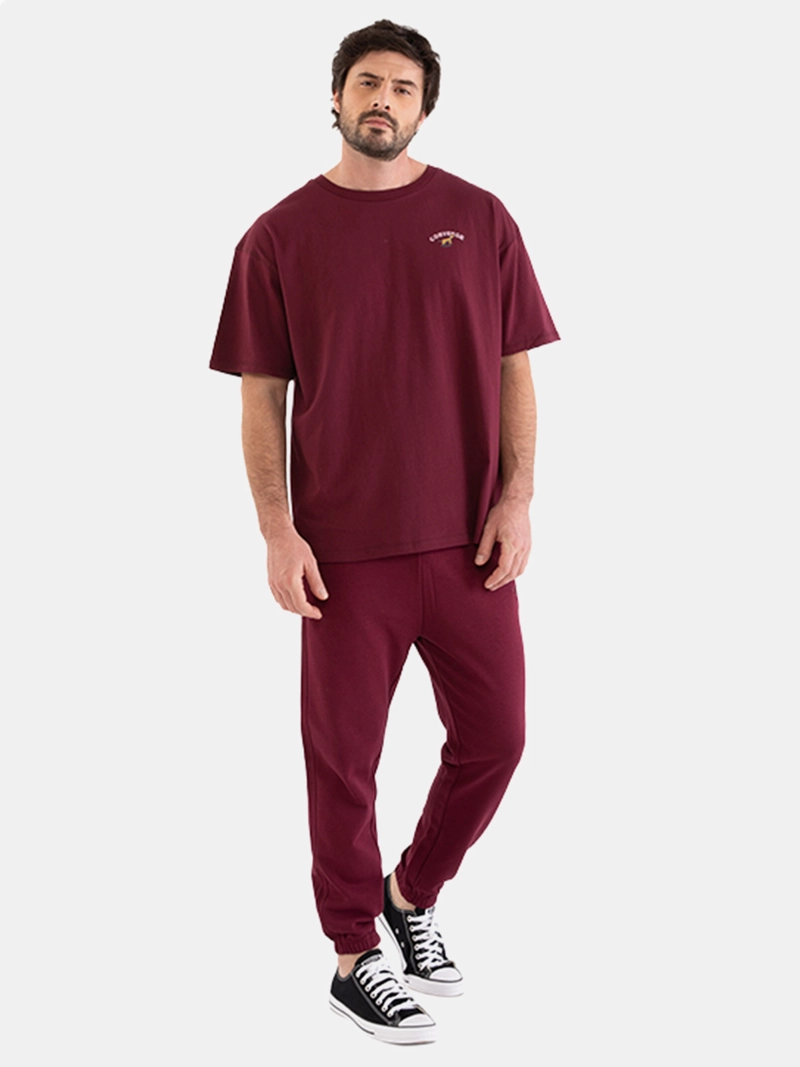 PANTALÓN DE BUZO HOMBRE CONVERSE REGULAR FIFT CHUCK PATCH - 1