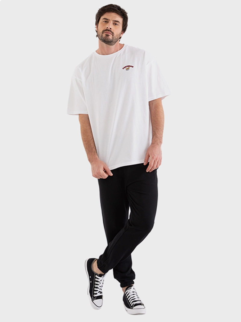 PANTALÓN DE BUZO HOMBRE CONVERSE REGULAR FIFT CHUCK PATCH - 1
