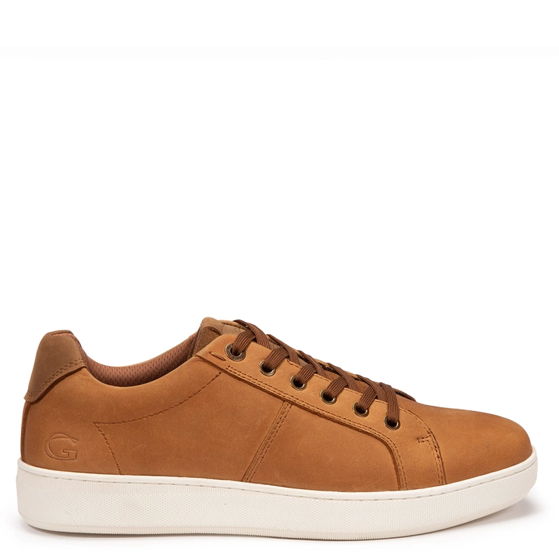 ZAPATILLAS HOMBRE GUANTE CASUALES CAMEL MELBOURNE CUERO