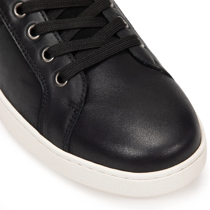 ZAPATILLAS HOMBRE GUANTE CASUALES NEGRO MELBOURNE CUERO - 6
