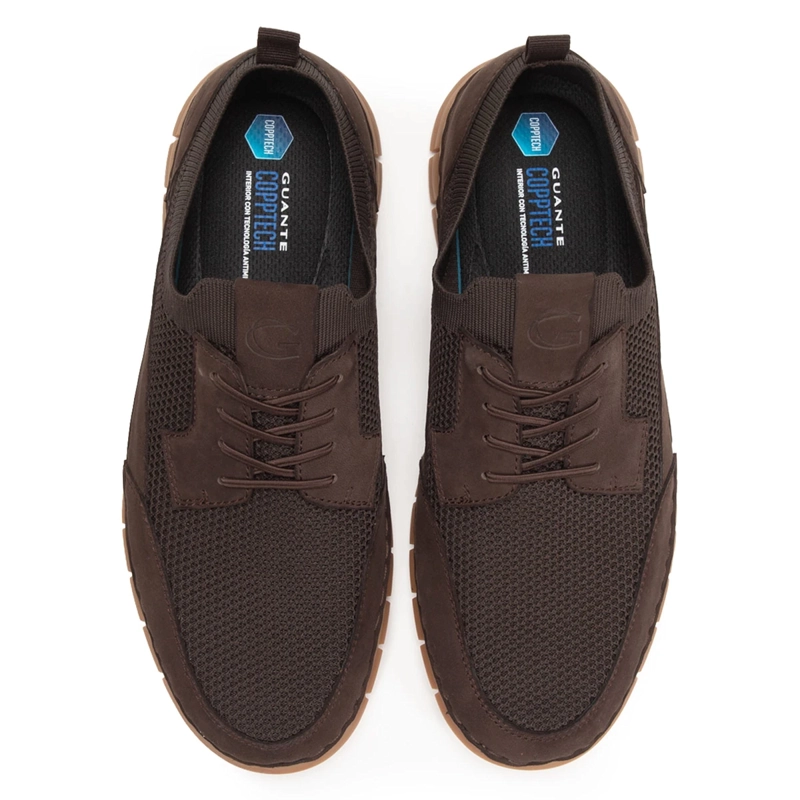 ZAPATOS HOMBRE GUANTE CHOCOLATE SEASIDE  - 4