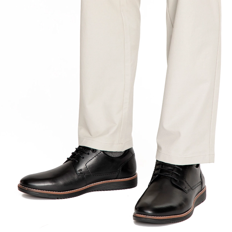 ZAPATOS HOMBRE GUANTE NEGRO SEGOVIA CUERO - 2