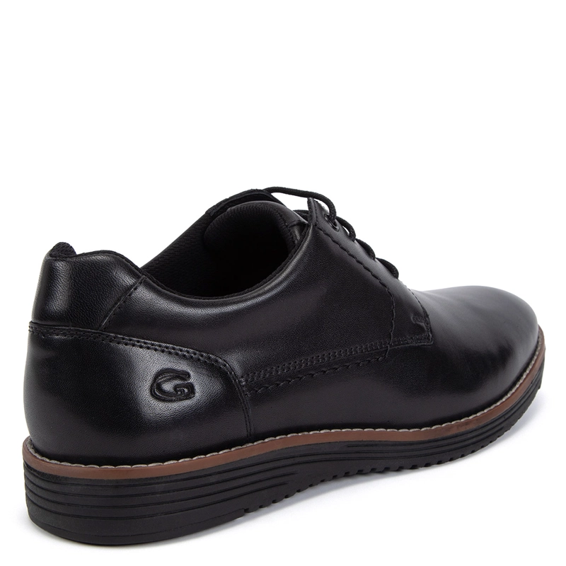 ZAPATOS HOMBRE GUANTE NEGRO SEGOVIA CUERO - 4