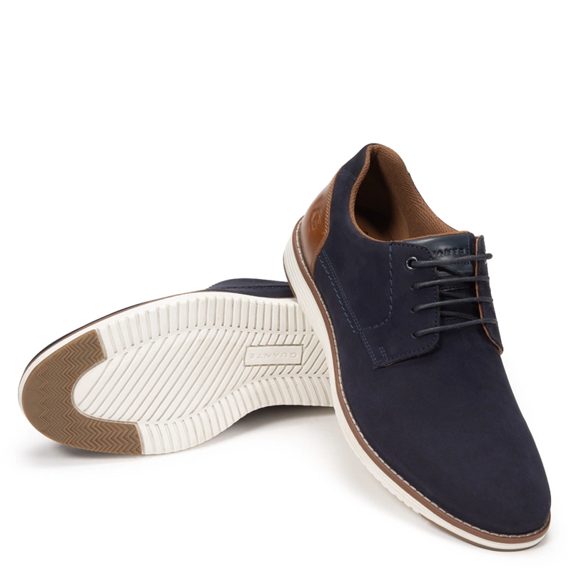 ZAPATOS HOMBRE GUANTE AZUL MARINO SEGOVIA CUERO - 5