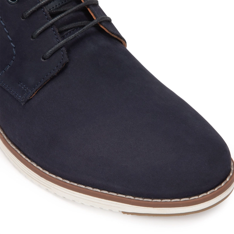 ZAPATOS HOMBRE GUANTE AZUL MARINO SEGOVIA CUERO - 6