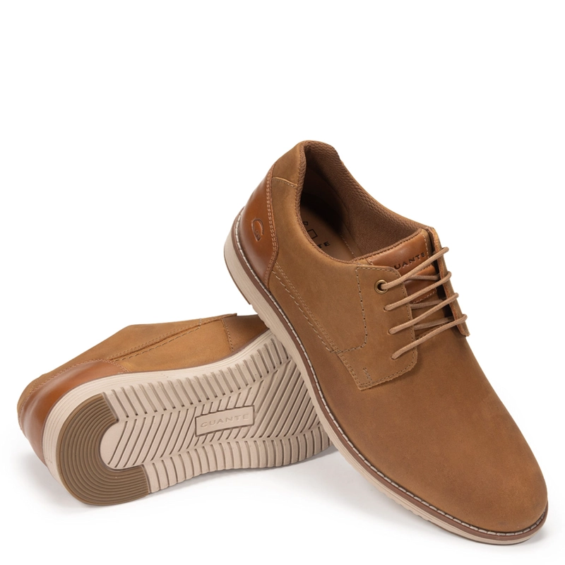 ZAPATOS HOMBRE GUANTE CAMEL SEGOVIA CUERO   - 5