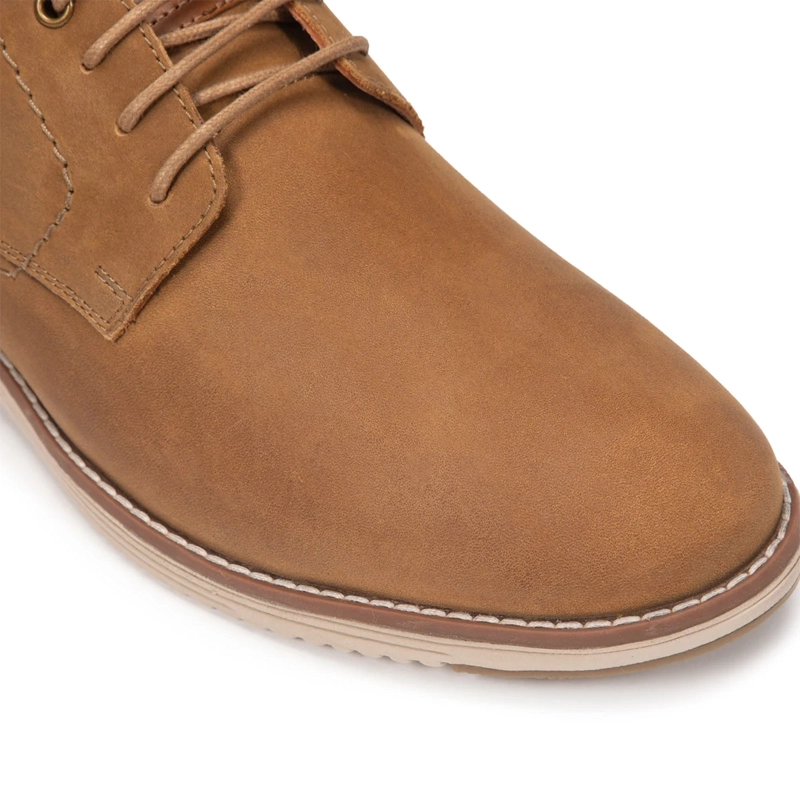 ZAPATOS HOMBRE GUANTE CAMEL SEGOVIA CUERO   - 6