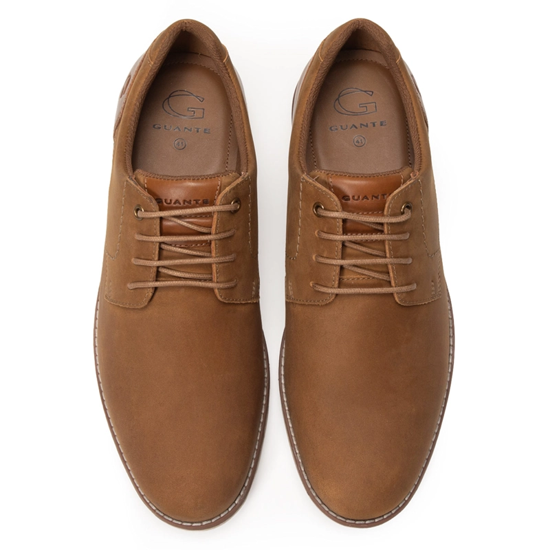 ZAPATOS HOMBRE GUANTE CAMEL SEGOVIA CUERO   - 4