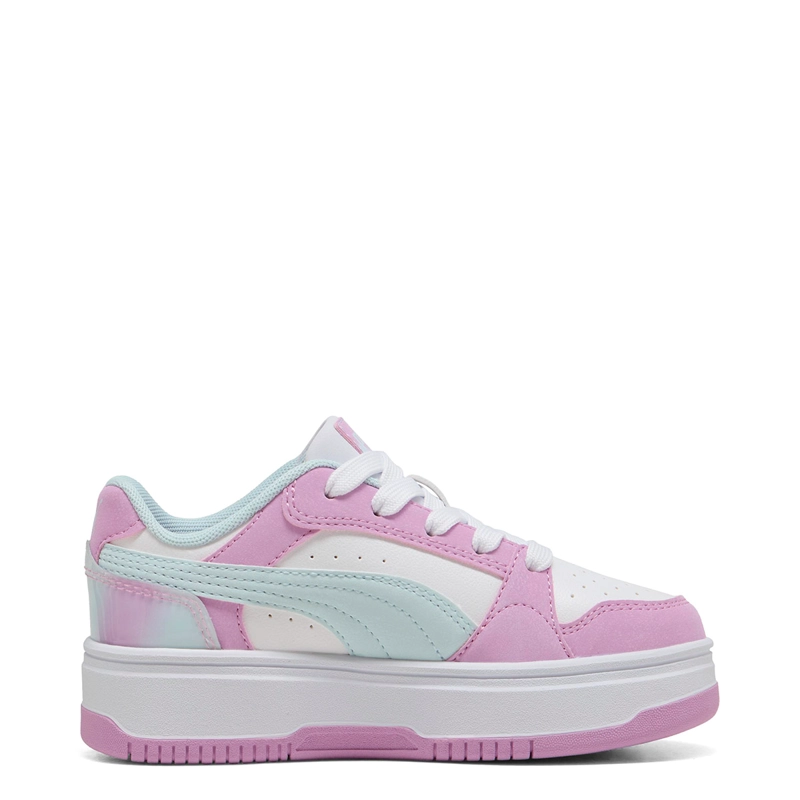ZAPATILLAS NIÑA PUMA URBANAS ROSADO REBOUND FEMME FADED GLOW PS - 2