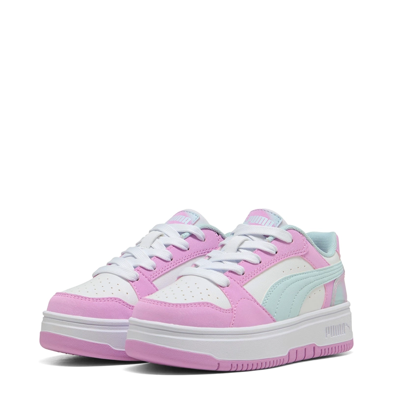 ZAPATILLAS NIÑA PUMA URBANAS ROSADO REBOUND FEMME FADED GLOW PS - 3