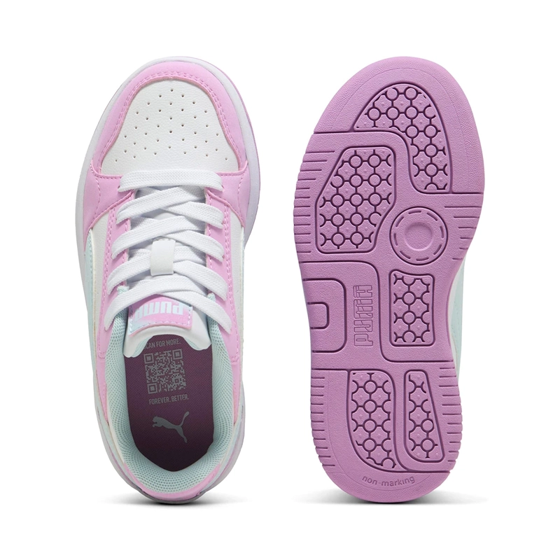 ZAPATILLAS NIÑA PUMA URBANAS ROSADO REBOUND FEMME FADED GLOW PS - 4