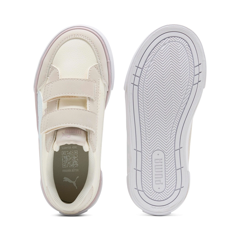ZAPATILLAS NIÑO PUMA URBANAS BLANCO COURT CLASSIC VULC KIDS FUN V PS CUERO - 4