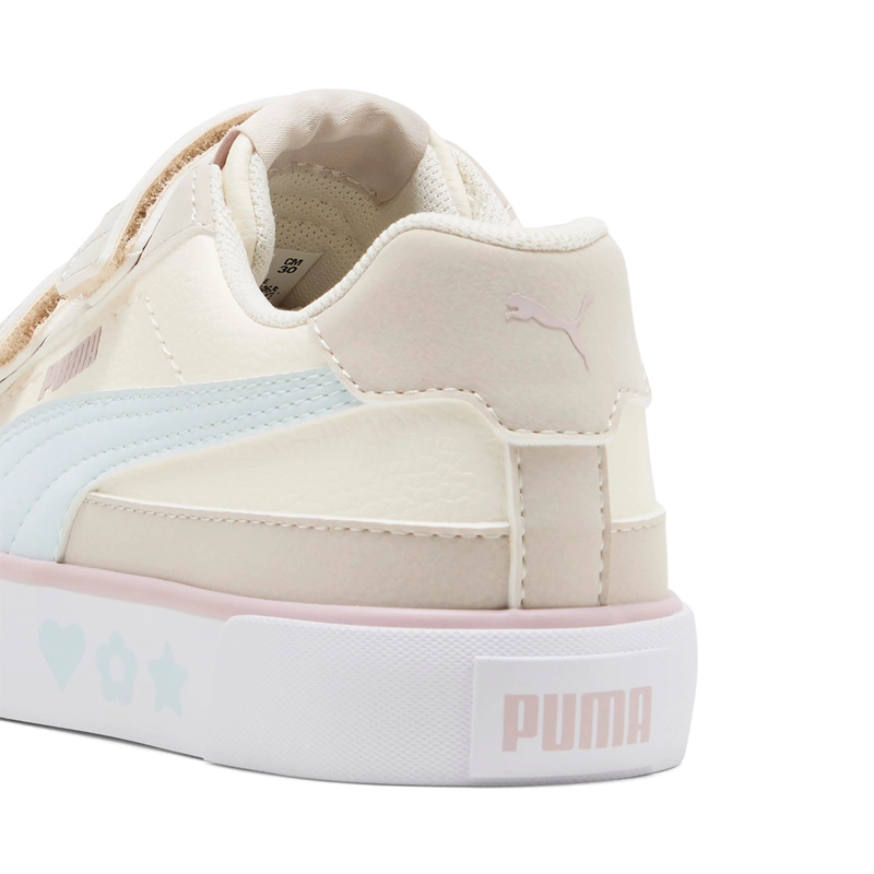 ZAPATILLAS NIÑO PUMA URBANAS BLANCO COURT CLASSIC VULC KIDS FUN V PS CUERO - 6
