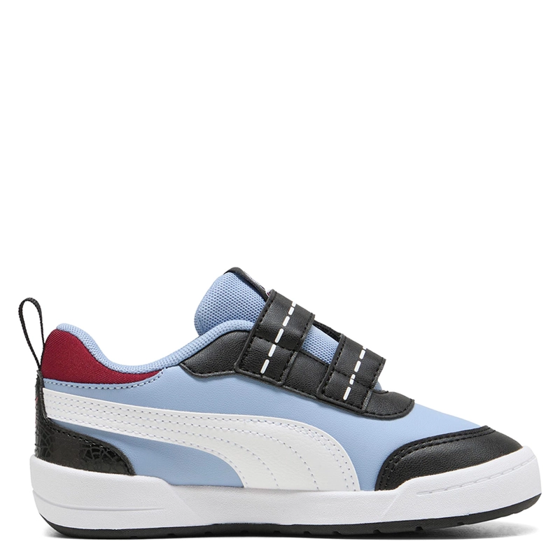 ZAPATILLAS NIÑO PUMA CASUALES AZUL PUMA MULTIFLEX 2 RACING CREW CUERO - 3