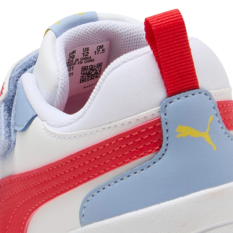 ZAPATILLAS NIÑO PUMA CASUALES BLANCO PUMA MULTIFLEX 2 SL TRANSFORMERS CUERO - 6