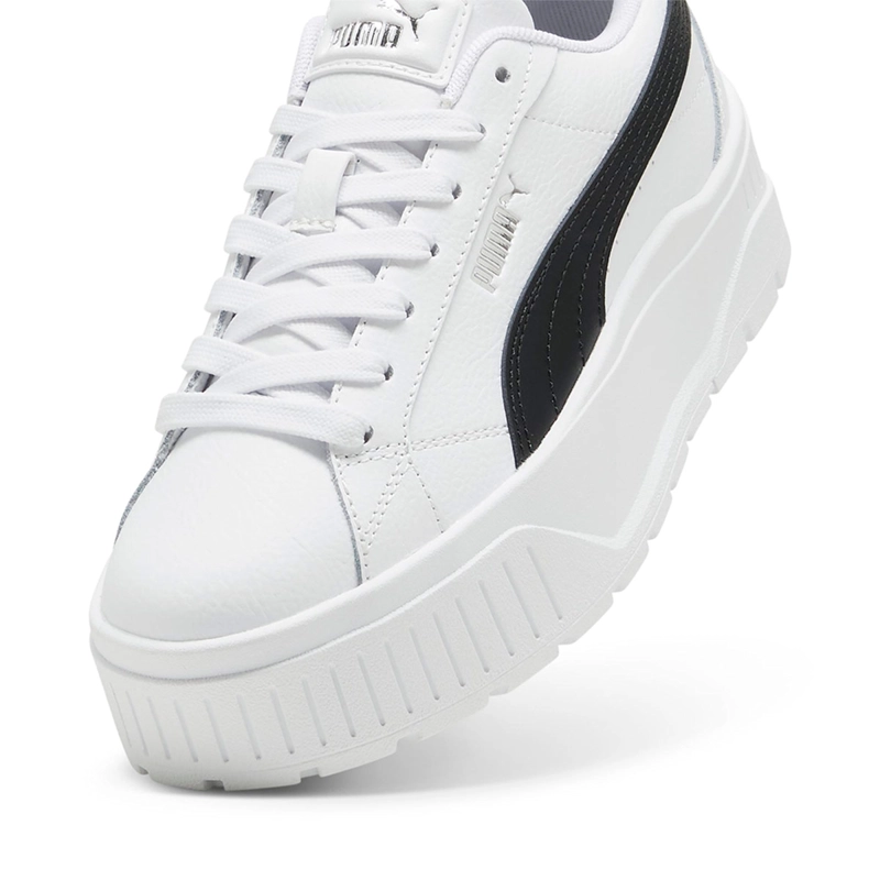 ZAPATILLAS NIÑO PUMA URBANAS BLANCO KARMEN II JR CUERO - 4
