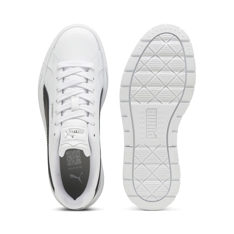 ZAPATILLAS NIÑO PUMA URBANAS BLANCO KARMEN II JR CUERO - 6