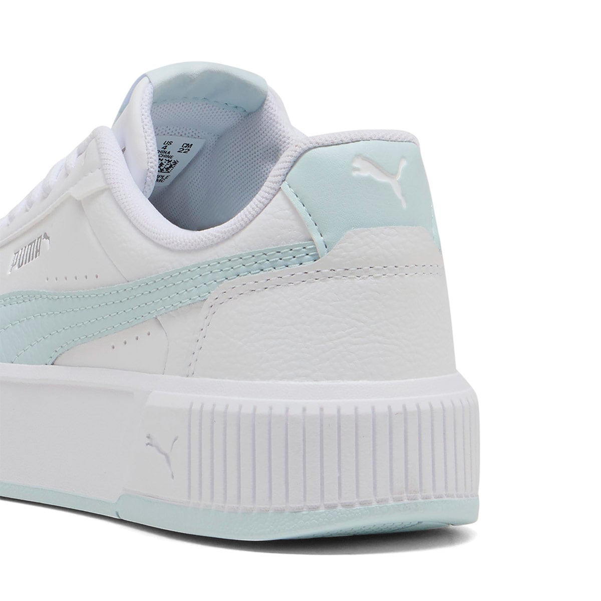 ZAPATILLAS NIÑO PUMA CASUALES BLANCO CARINA MIA JR CUERO - 4