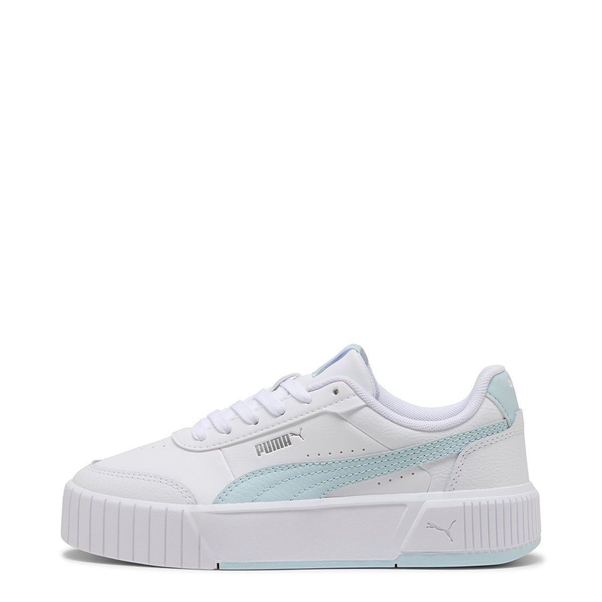 ZAPATILLAS NIÑO PUMA CASUALES BLANCO CARINA MIA JR CUERO - 1