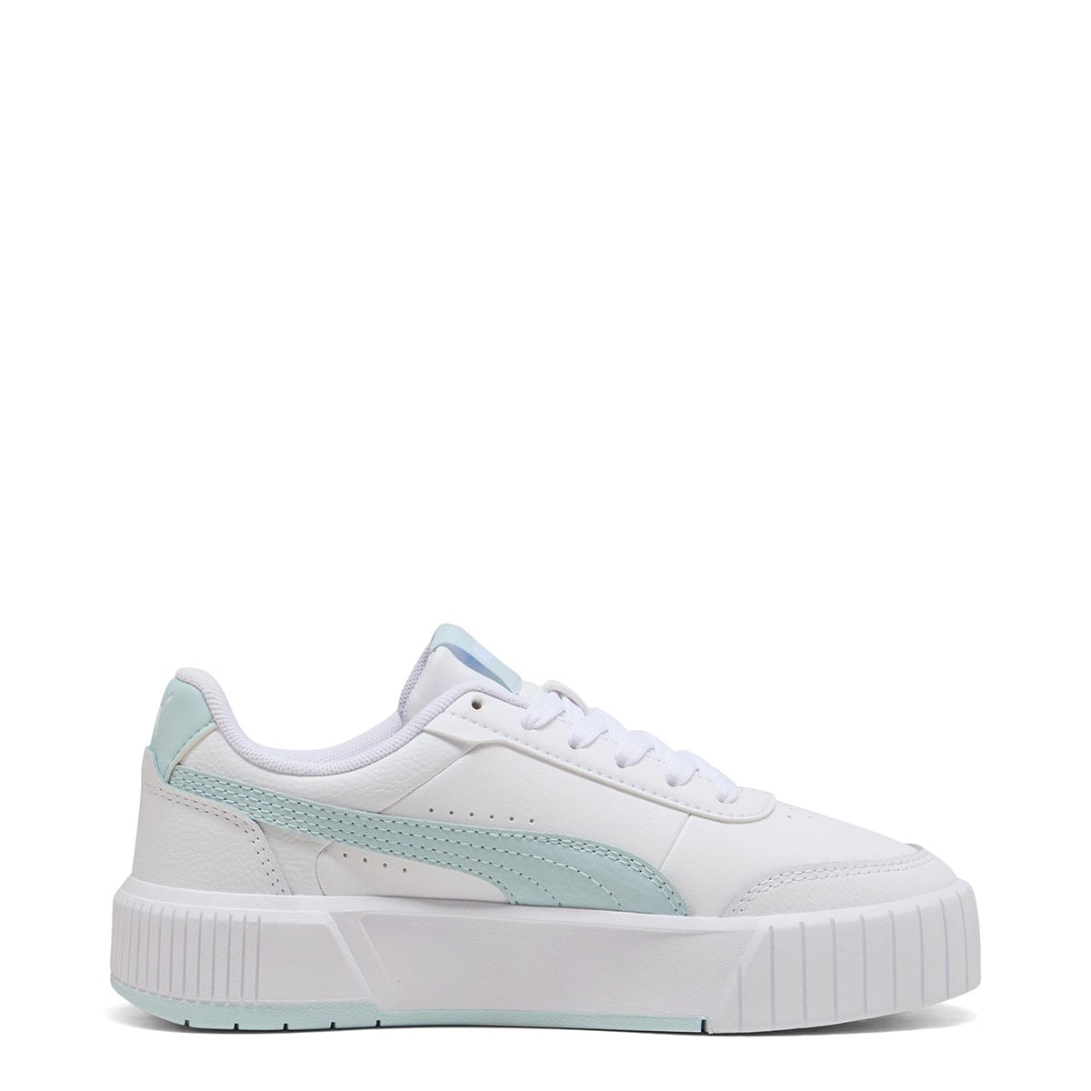 ZAPATILLAS NIÑO PUMA CASUALES BLANCO CARINA MIA JR CUERO - 2