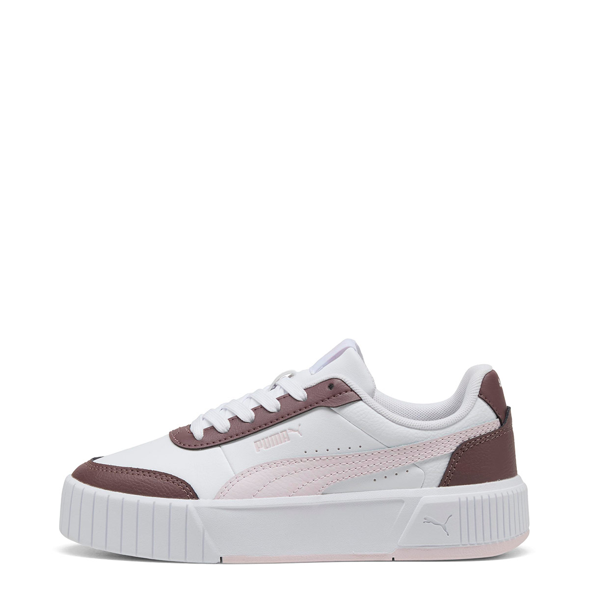 ZAPATILLAS NIÑO PUMA CASUALES BLANCO CARINA MIA JR CUERO - 1
