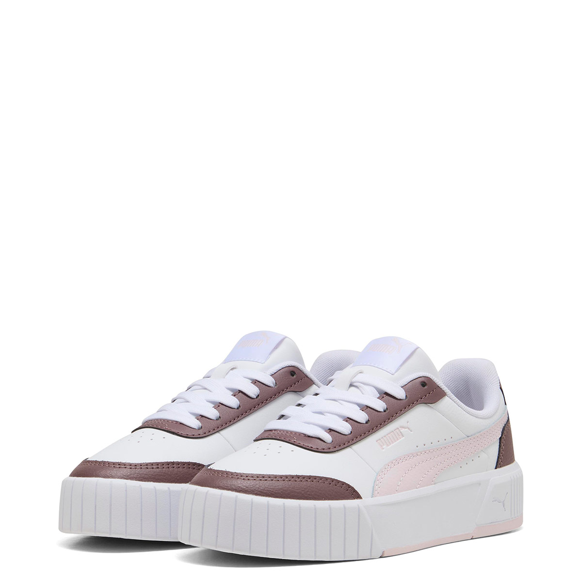 ZAPATILLAS NIÑO PUMA CASUALES BLANCO CARINA MIA JR CUERO - 3