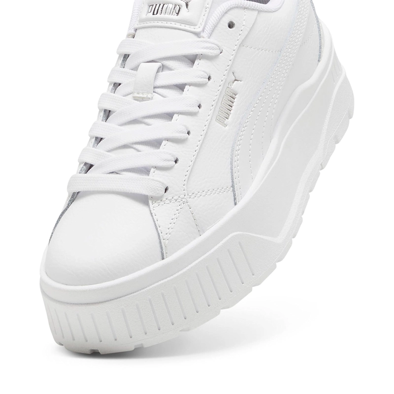ZAPATILLAS NIÑO PUMA URBANAS BLANCO KARMEN II JR CUERO - 4