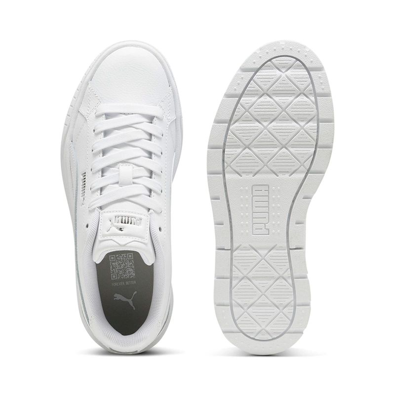 ZAPATILLAS NIÑO PUMA URBANAS BLANCO KARMEN II JR CUERO - 6