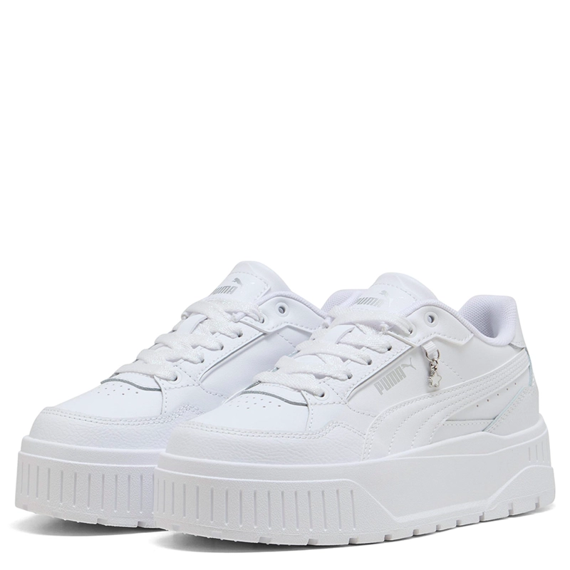 ZAPATILLAS NIÑA PUMA CASUALES BLANCO KARMEN II IDOL CHARM JR CUERO - 2