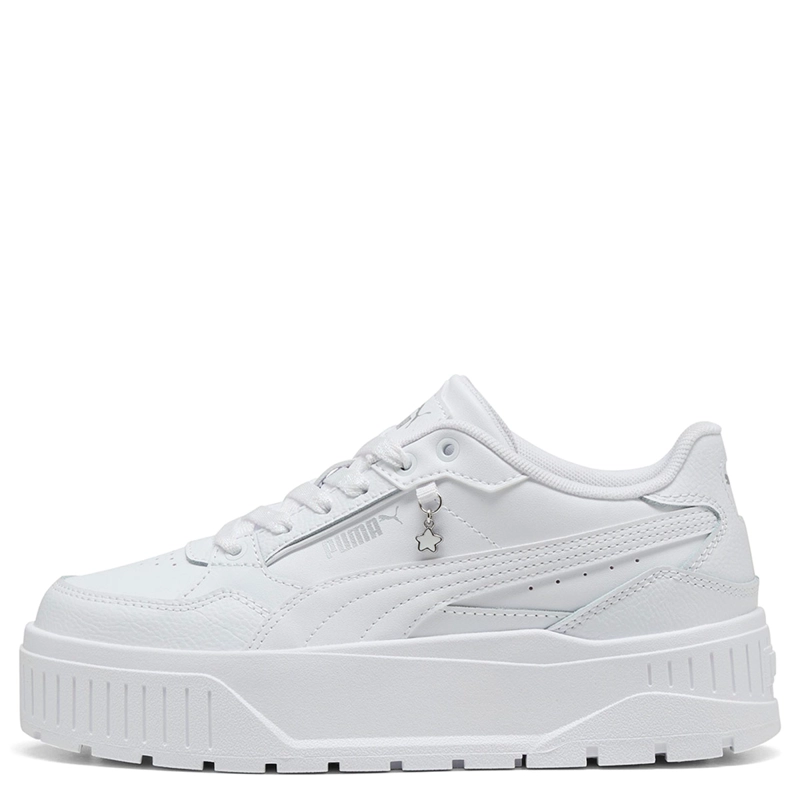 ZAPATILLAS NIÑA PUMA CASUALES BLANCO KARMEN II IDOL CHARM JR CUERO - 1