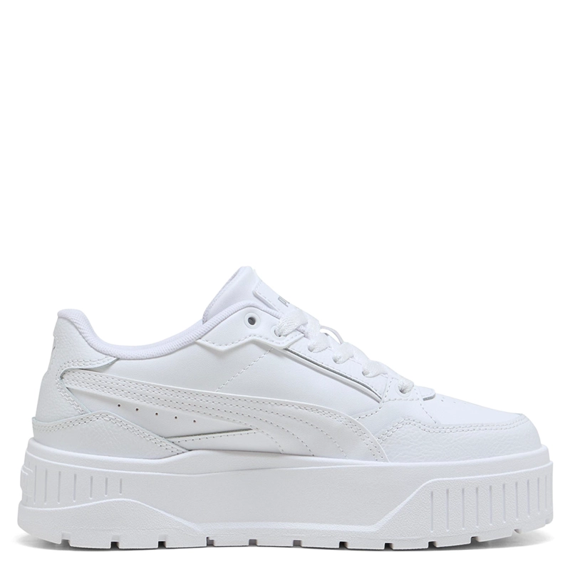ZAPATILLAS NIÑA PUMA CASUALES BLANCO KARMEN II IDOL CHARM JR CUERO - 3