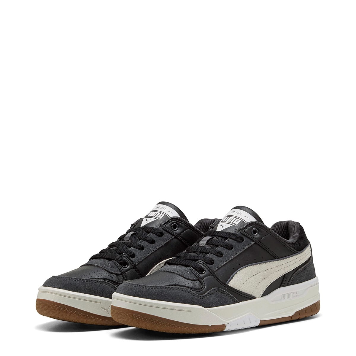 ZAPATILLAS HOMBRE PUMA CASUALES NEGRO REBOUND RETRO SD CUERO - 3
